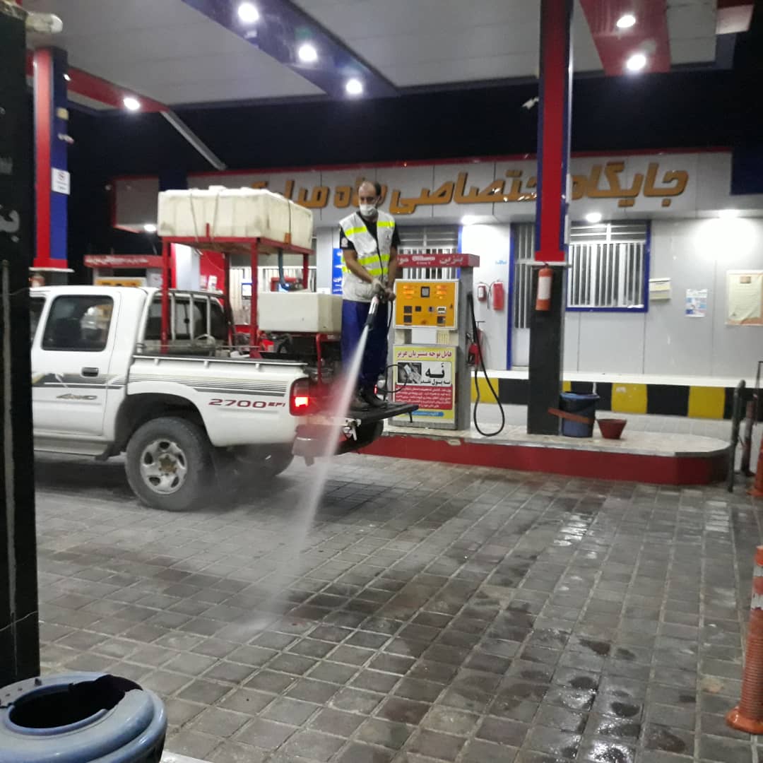 ضد عفونی شهرهای بیدخون و چاه مبارک 9