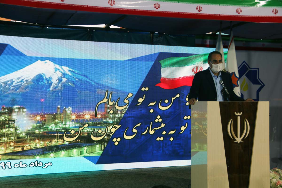کلنگ زنی پتروشیمی ارغوان 4