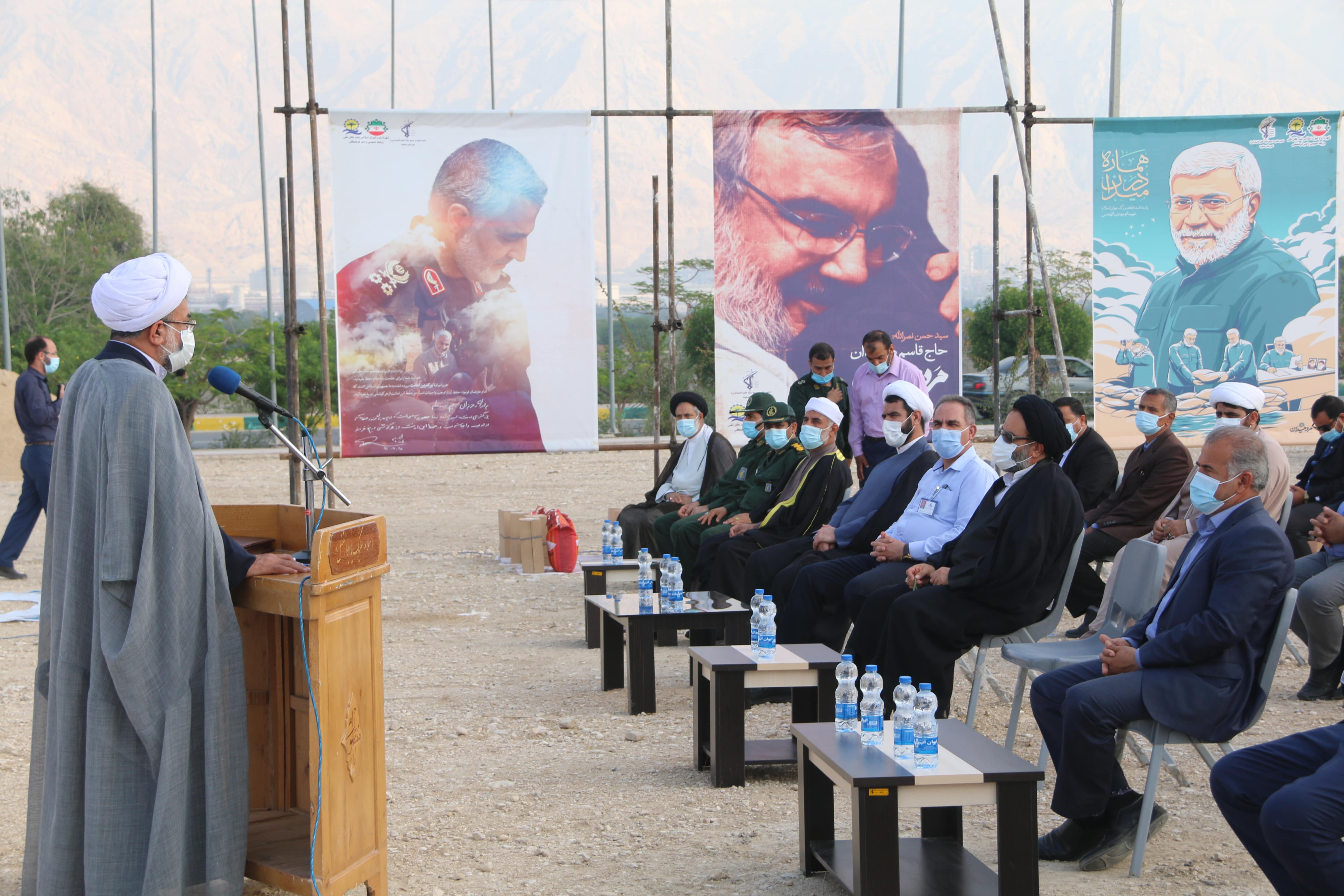 کلنگ زنی درمانگاه  2