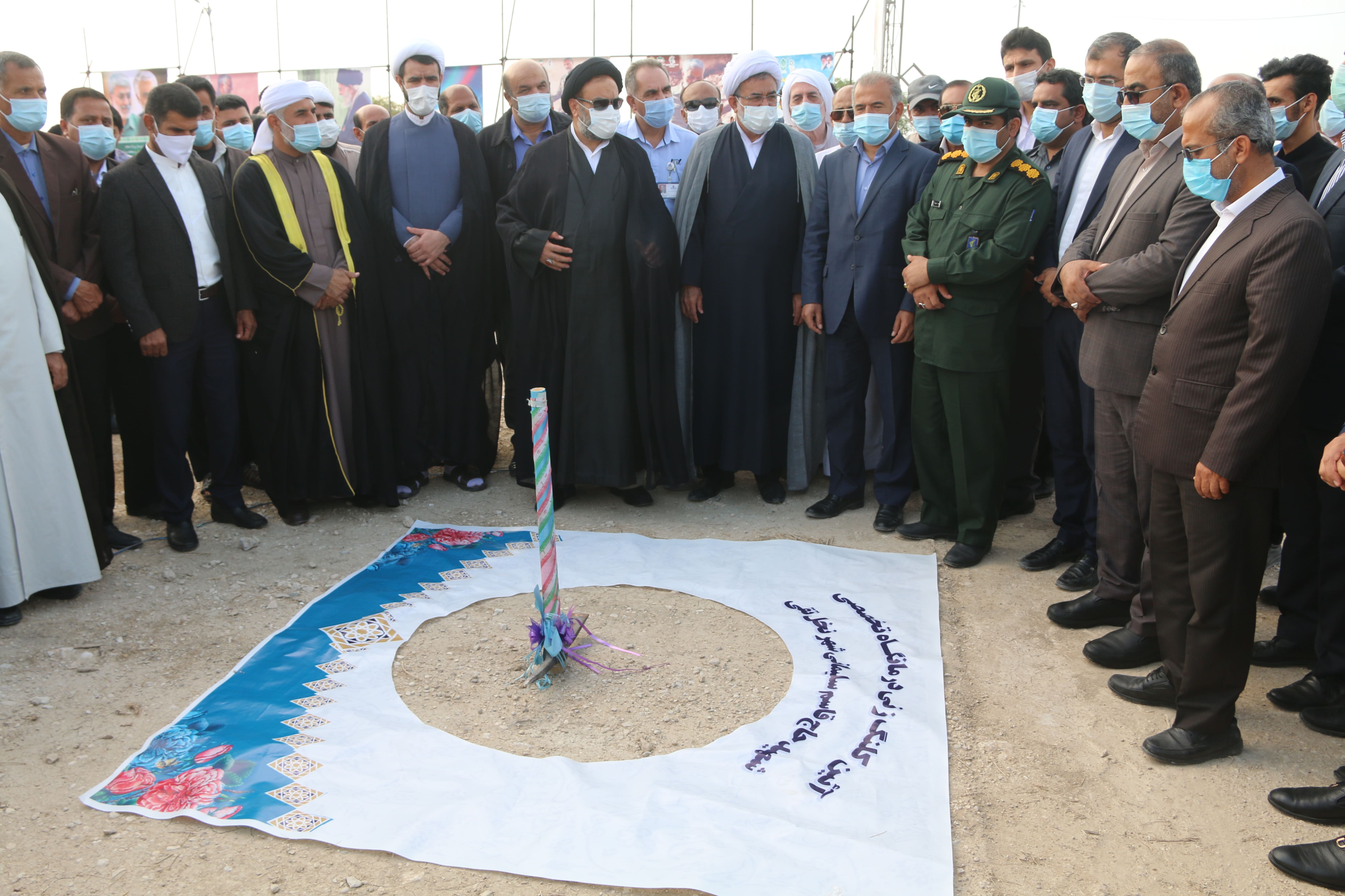 کلنگ زنی درمانگاه  4