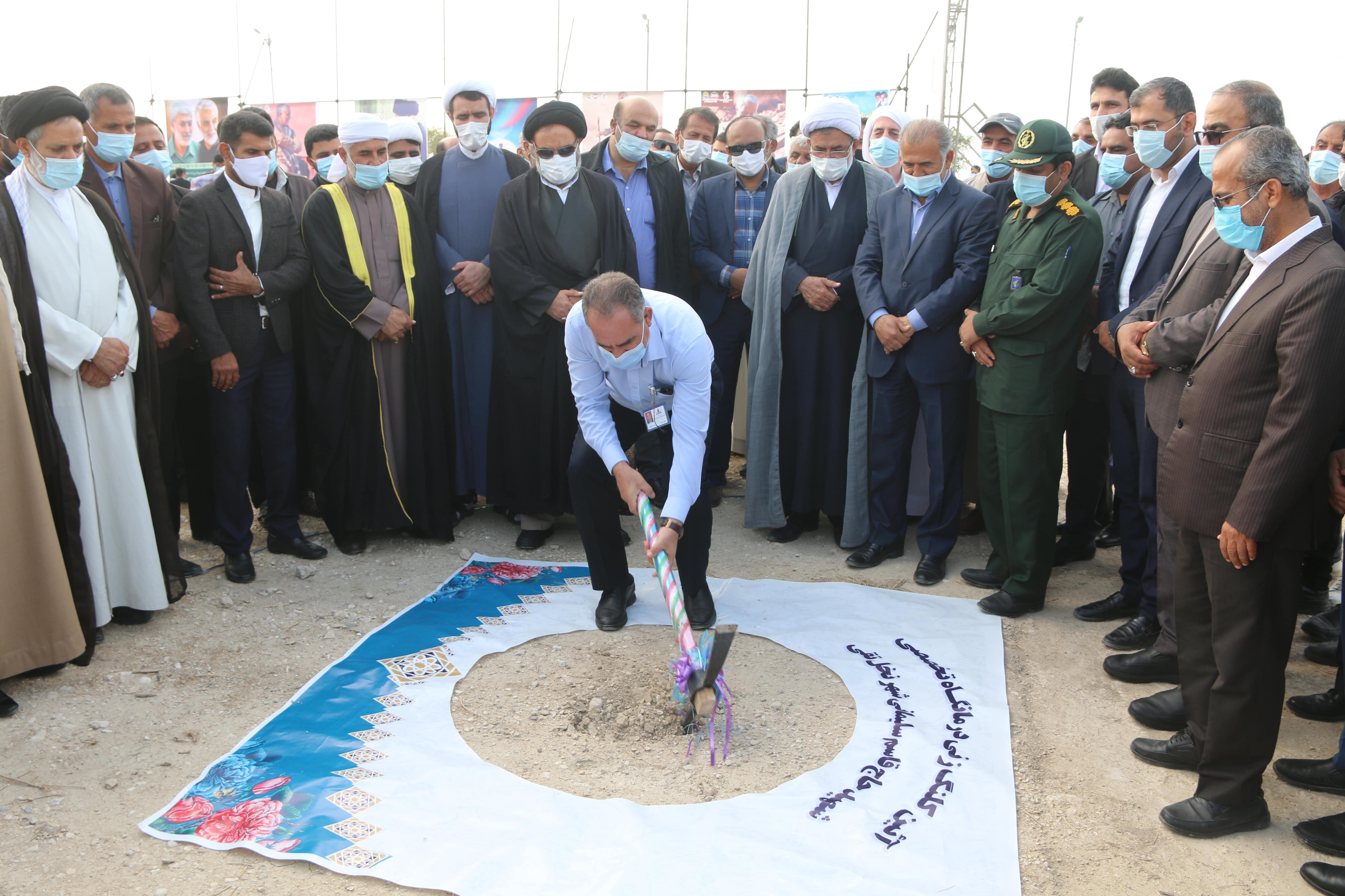 کلنگ زنی درمانگاه  5