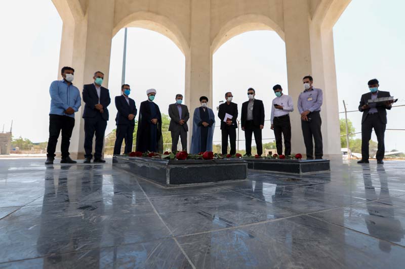 مراسم تجدید میثاق مدیرعامل با شهدا 5