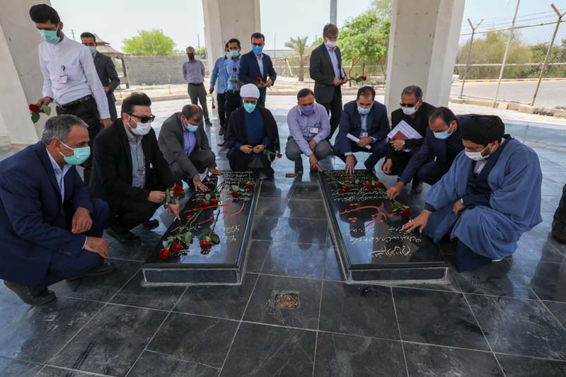 مراسم تجدید میثاق مدیرعامل با شهدا 15