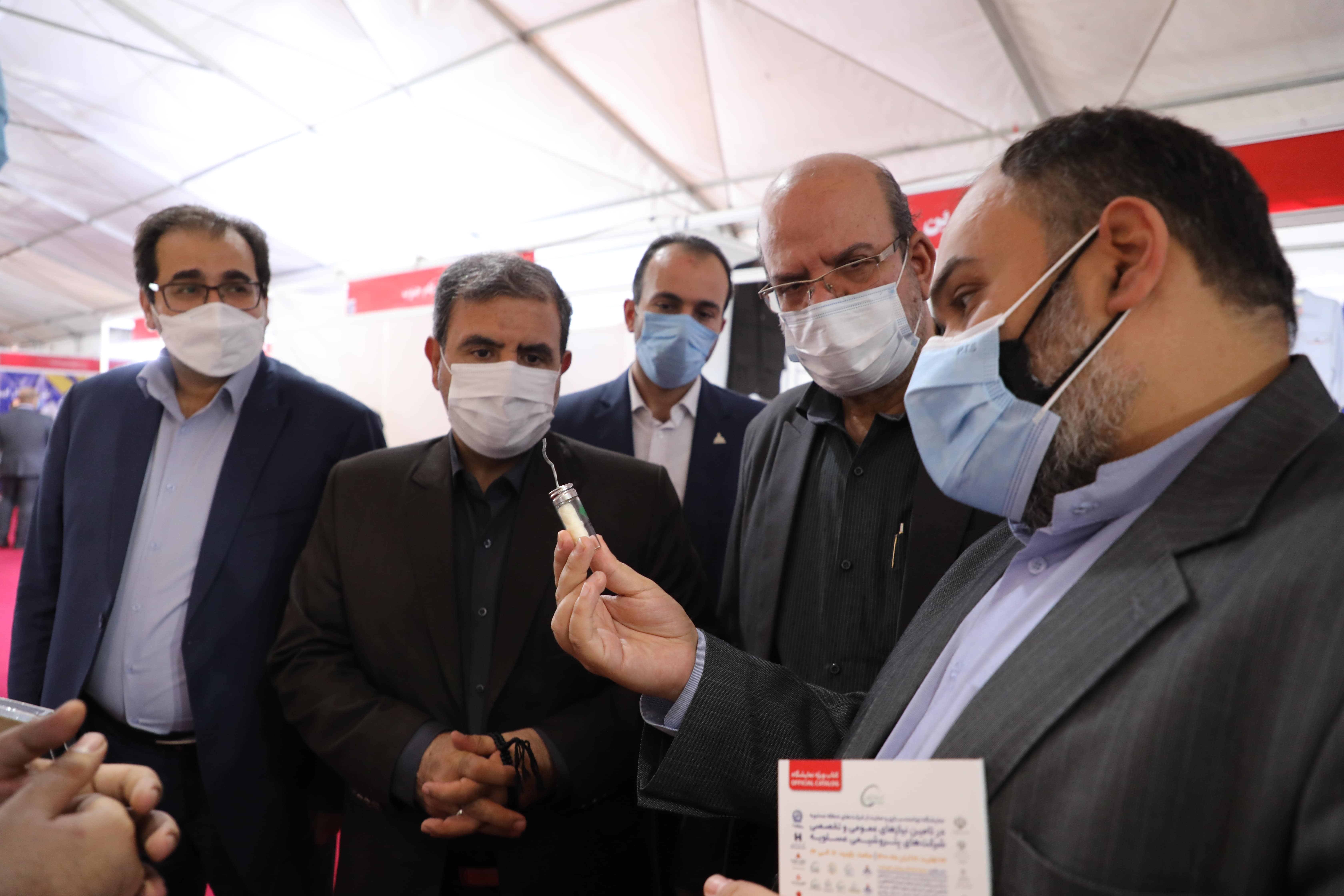 دیدار مدیر عامل از نمایشگاه 10