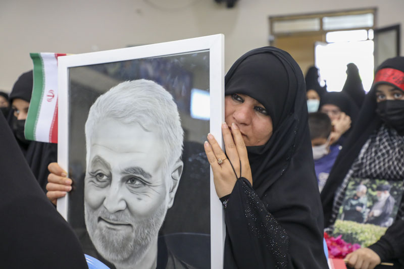 استقبال از شهید گمنام و دومین یادواره سالگرد شهید سلیمانی 2