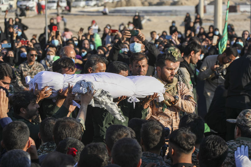 تشیع شهدای کمنام در شیرینو 2