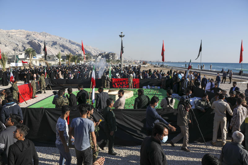 تشیع شهدای کمنام در شیرینو 18