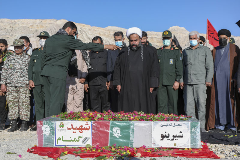 تشیع شهدای کمنام در شیرینو 20