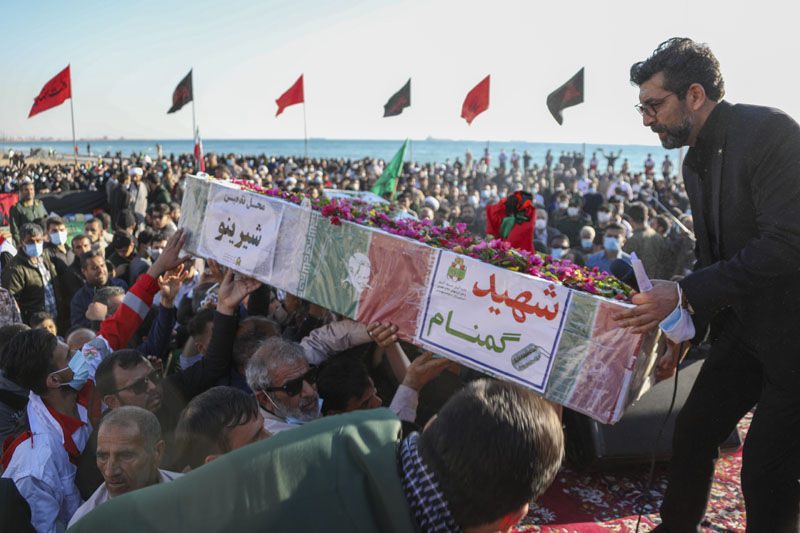 تشیع شهدای کمنام در شیرینو 21