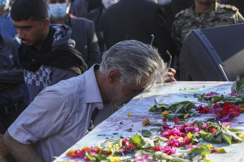 تشیع شهدای کمنام در شیرینو 22