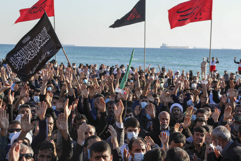 تشیع شهدای کمنام در شیرینو 25