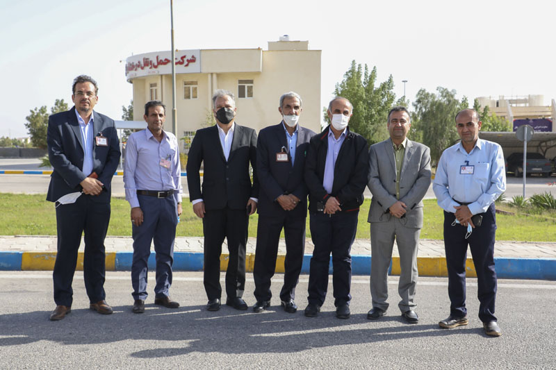 بازدید مدیکل راهداری استان بوشهر از حمل و نقل پارس جنوبی 4