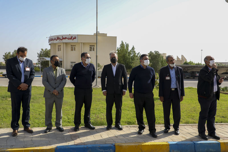 بازدید مدیکل راهداری استان بوشهر از حمل و نقل پارس جنوبی 8