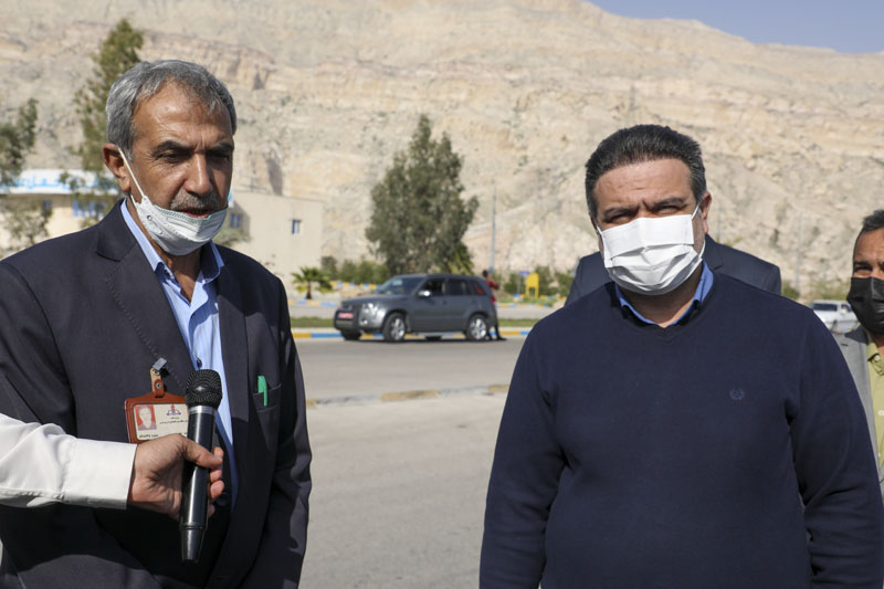 بازدید مدیکل راهداری استان بوشهر از حمل و نقل پارس جنوبی 9