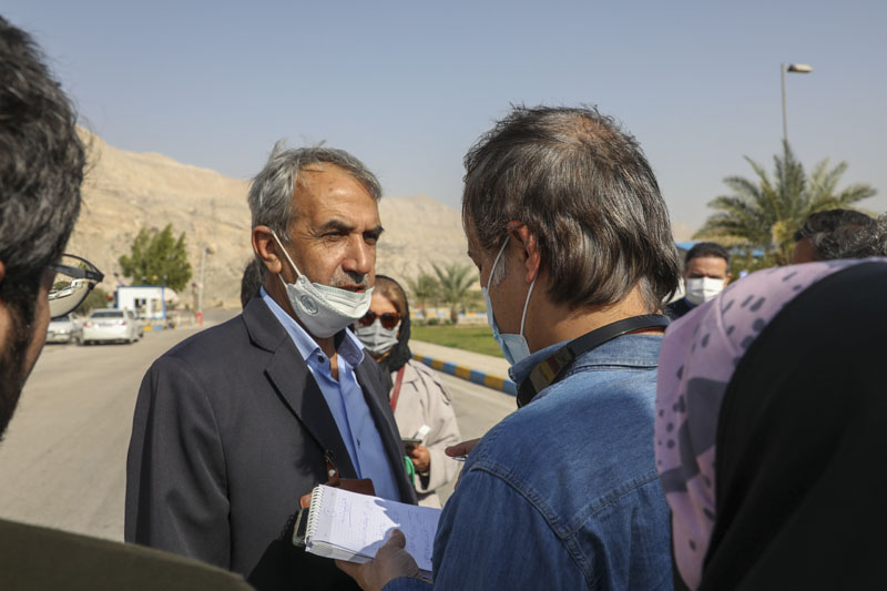 بازدید مدیکل راهداری استان بوشهر از حمل و نقل پارس جنوبی 11