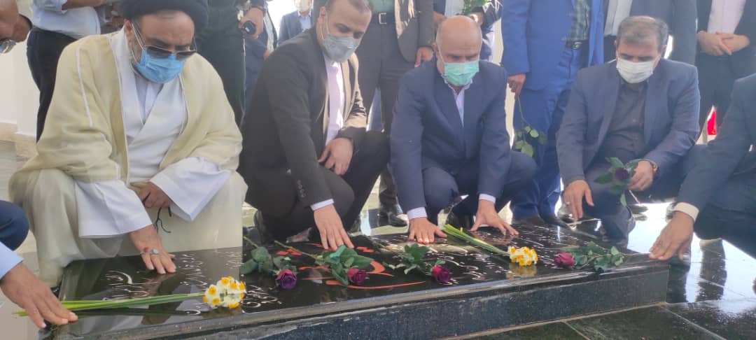 تجدید میثاق استاندار با شهدای گمنام 2