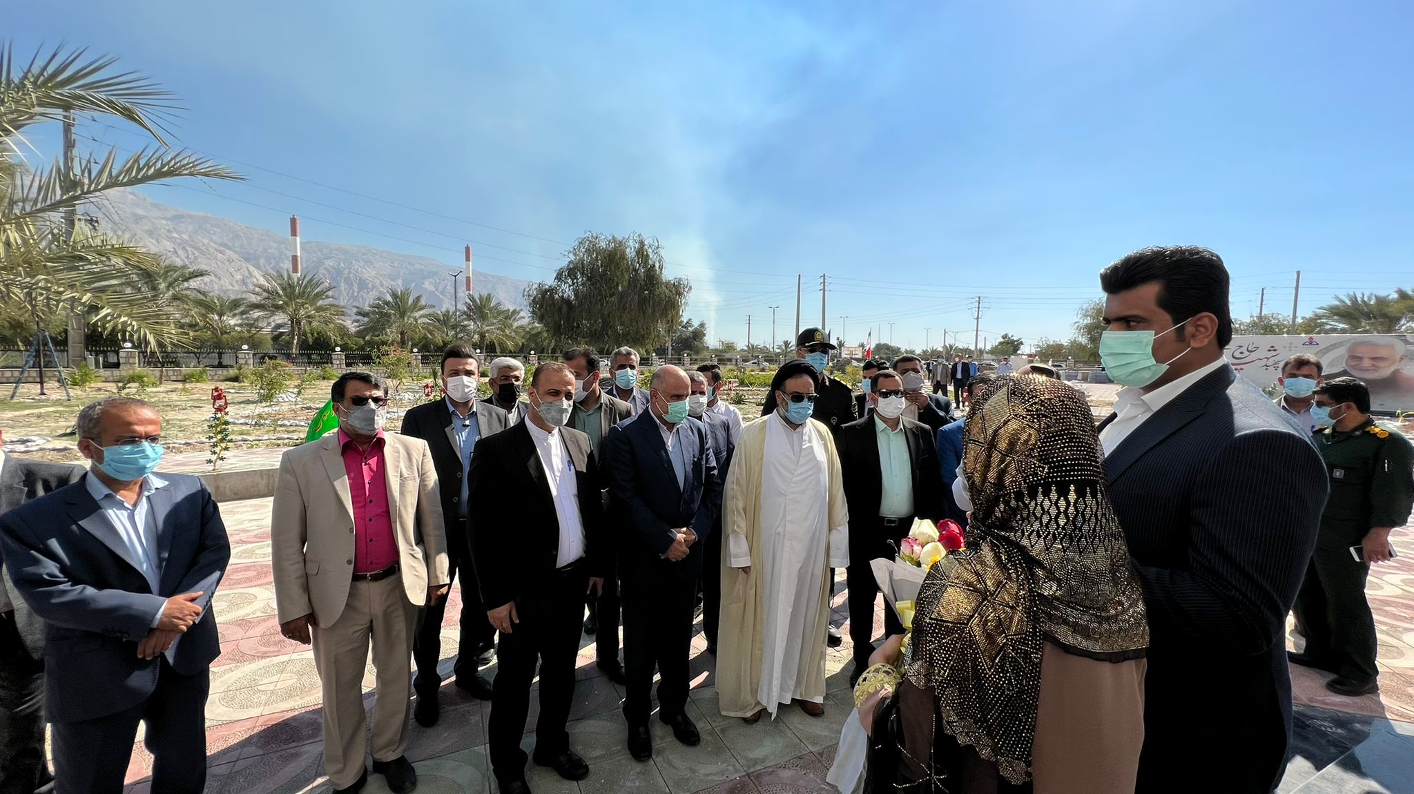 تجدید میثاق استاندار با شهدای گمنام 7