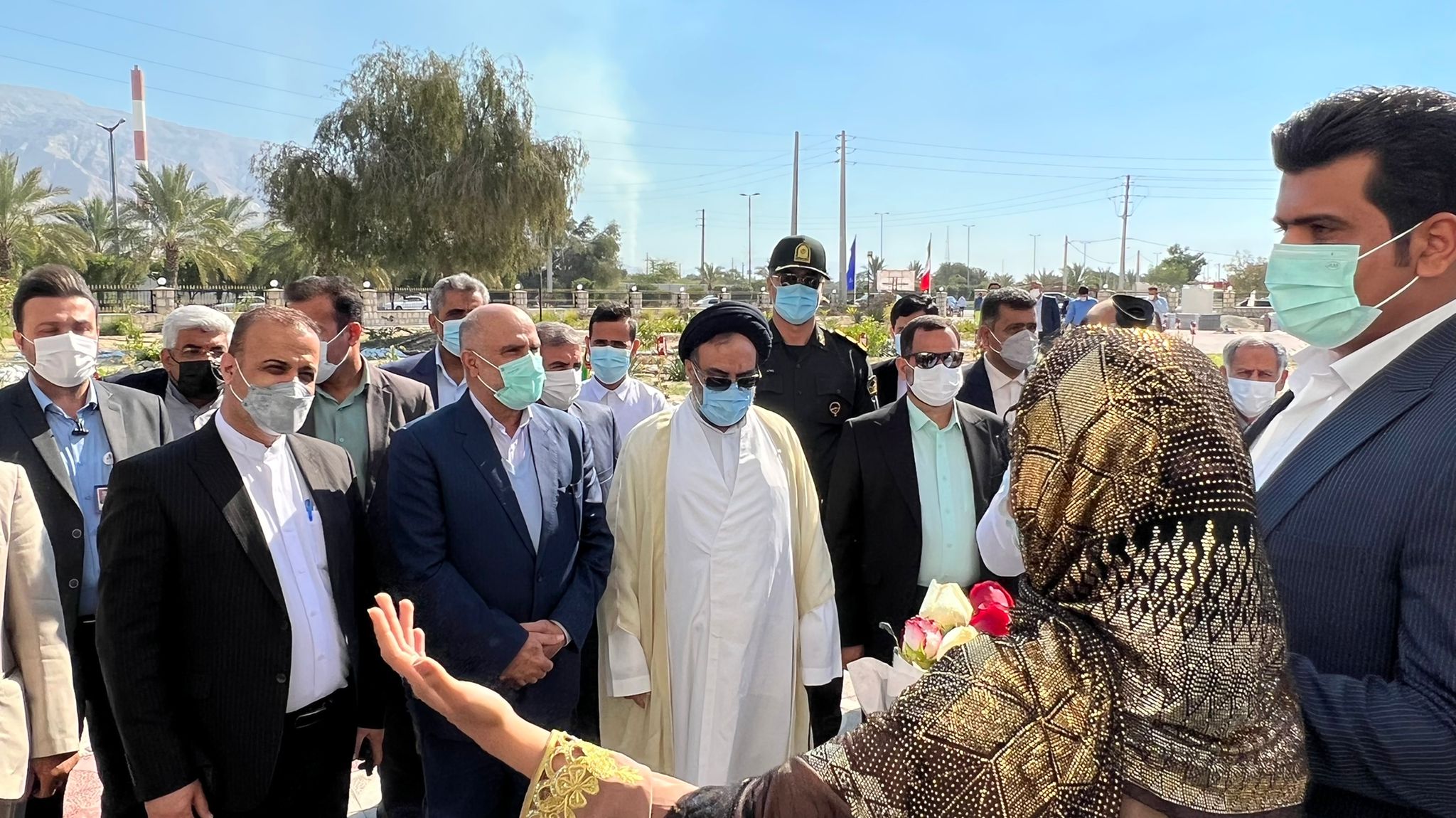 تجدید میثاق استاندار با شهدای گمنام 8