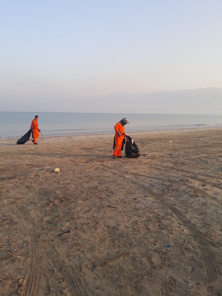 پاکسازی سواحل نایبند 10