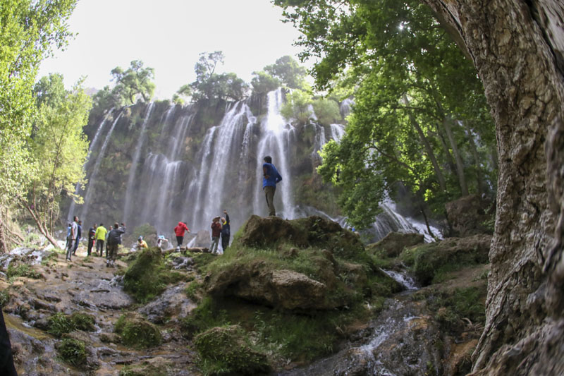 پیمایش مسیر آبشار زرد لیمه در کوهرنگ  38