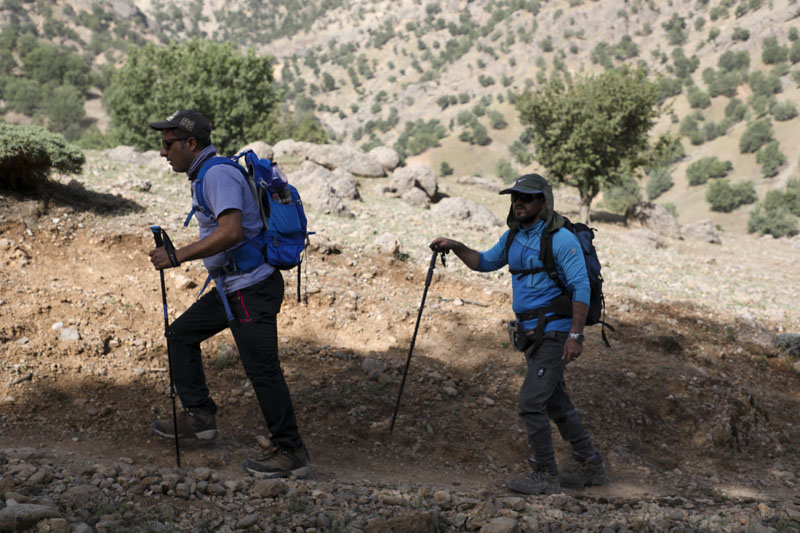 پیمایش مسیر آبشار زرد لیمه در کوهرنگ  81