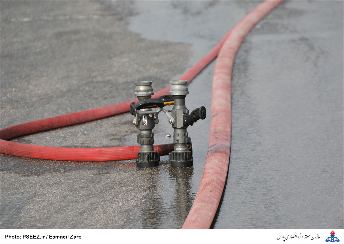 مانور نجات آتش نشانی منطقه 34