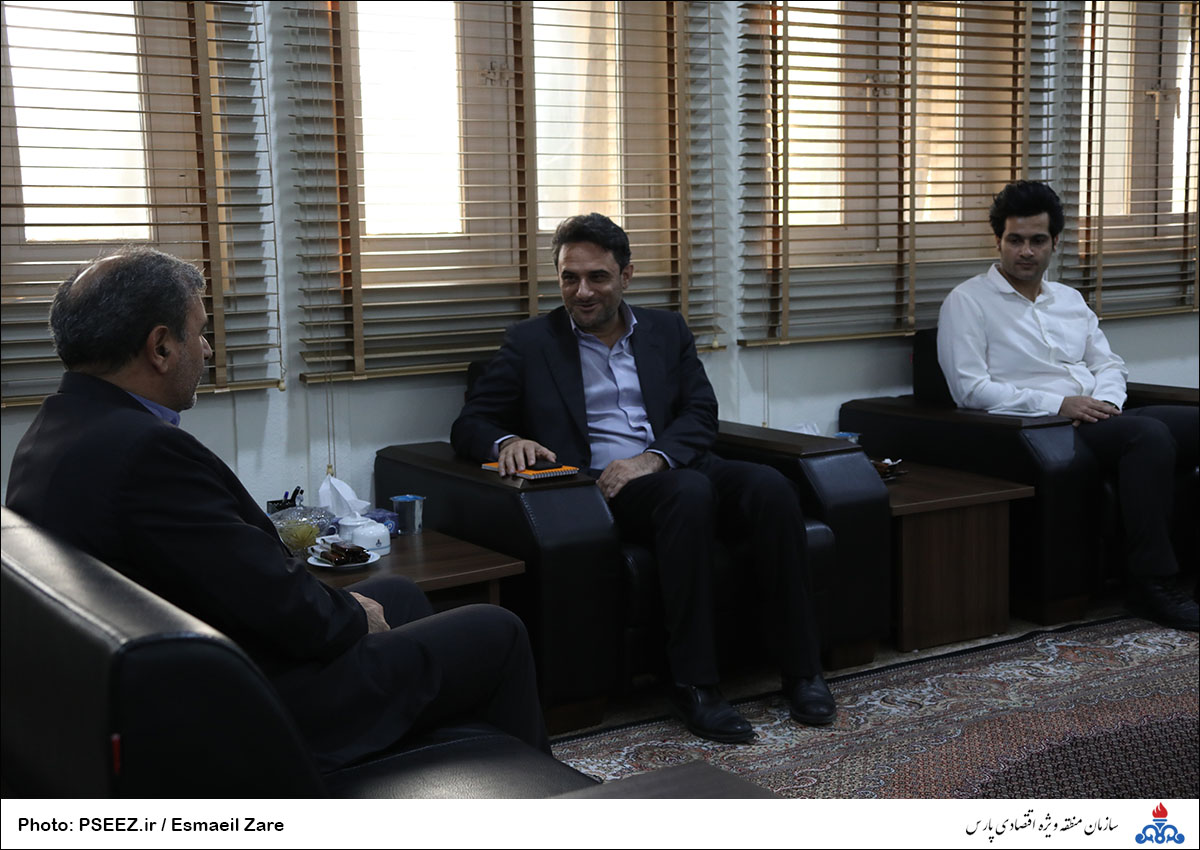 دیدار مدیر عامل و رئیس پارک علم و فن آوری استان بوشهر 2