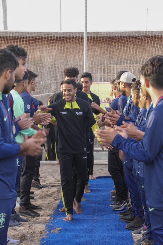 اختتامیه فوتبال ساحلی 84