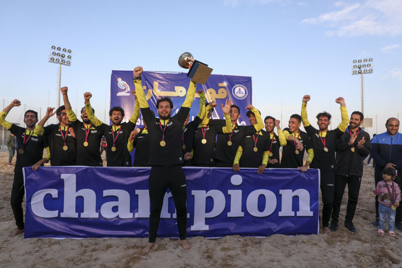 اختتامیه فوتبال ساحلی 89