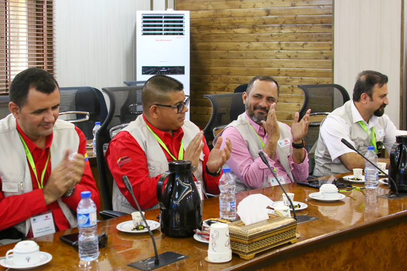 دیدار مدیر عامل و میهمانان ونزوئلایی 2-6-1402 36