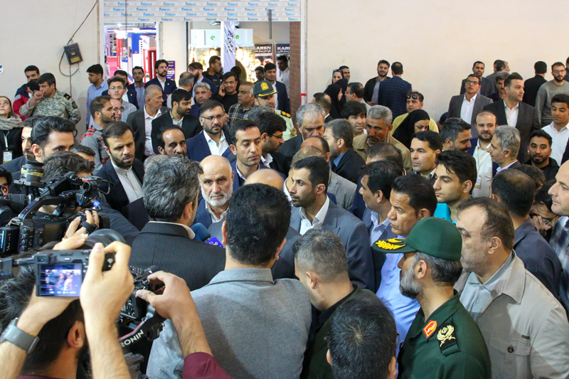 افتتاه نمایشگاه نفت و گاز وزیر کشور 14