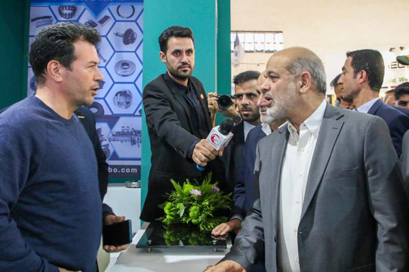 افتتاه نمایشگاه نفت و گاز وزیر کشور 15