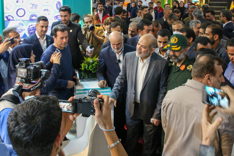 افتتاه نمایشگاه نفت و گاز وزیر کشور 16