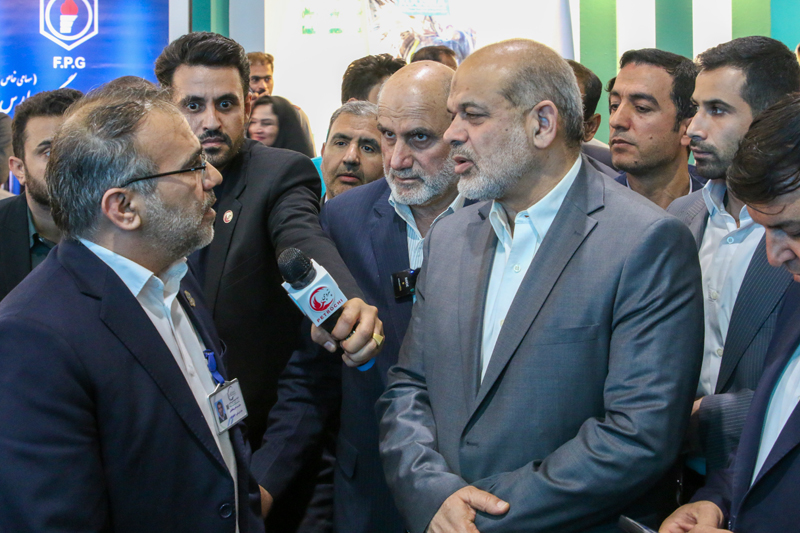 افتتاه نمایشگاه نفت و گاز وزیر کشور 17