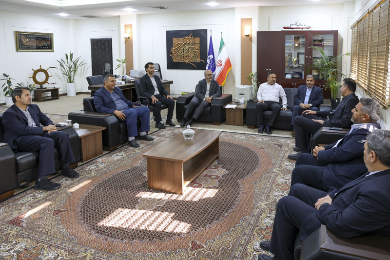 جلسه هیات والیبال و مدیرعامل 4